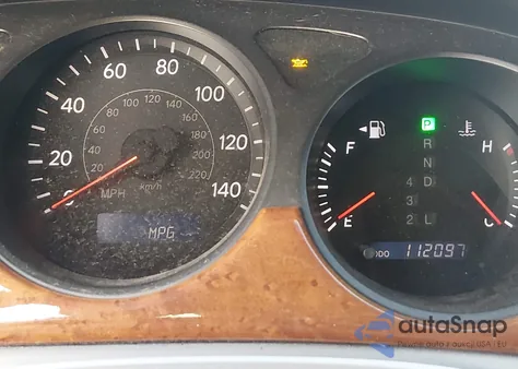 2005 Lexus Es 330 z USA, uszkodzony, nr VIN JTHBA30G355088183